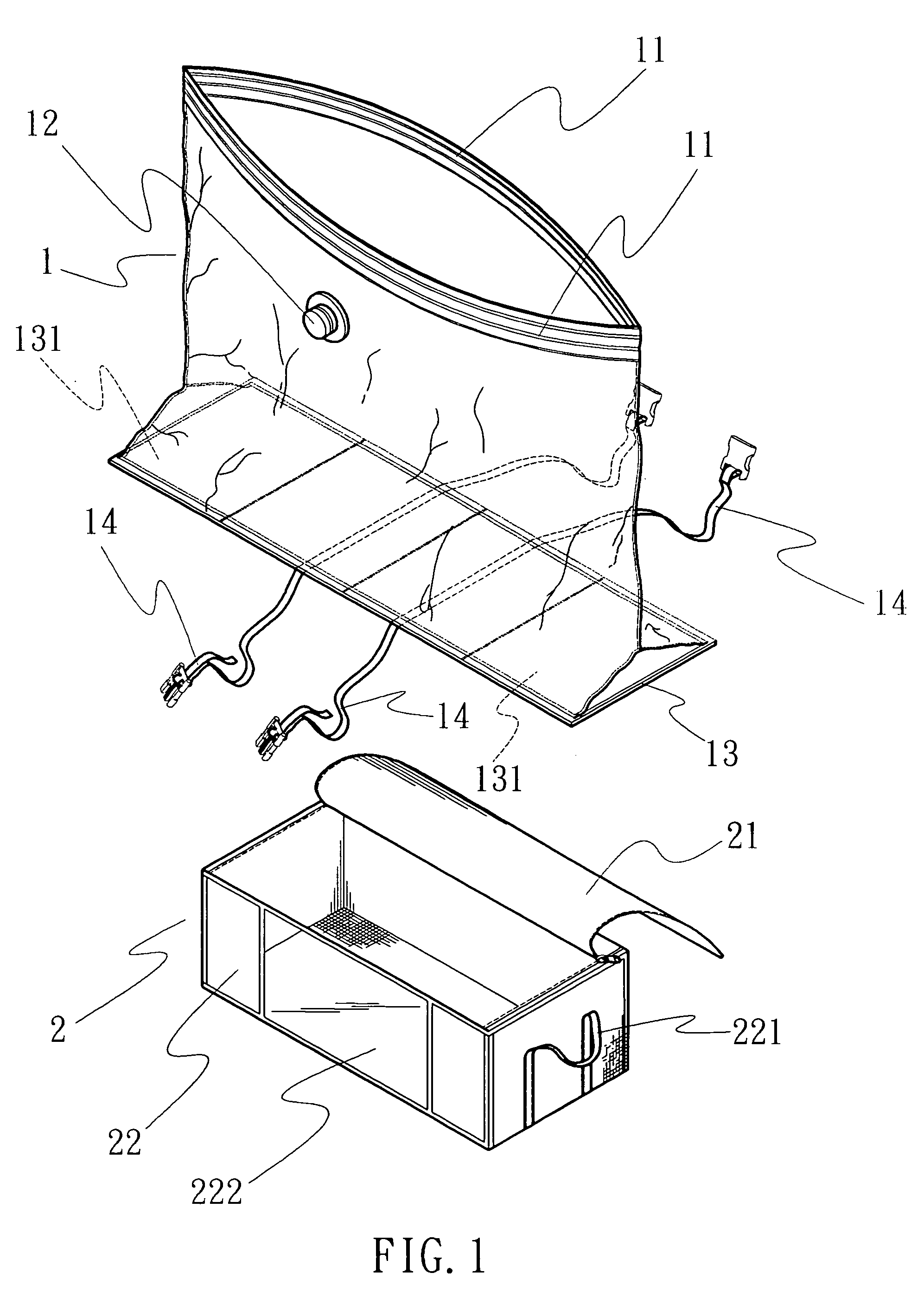 Combined storage apparatus