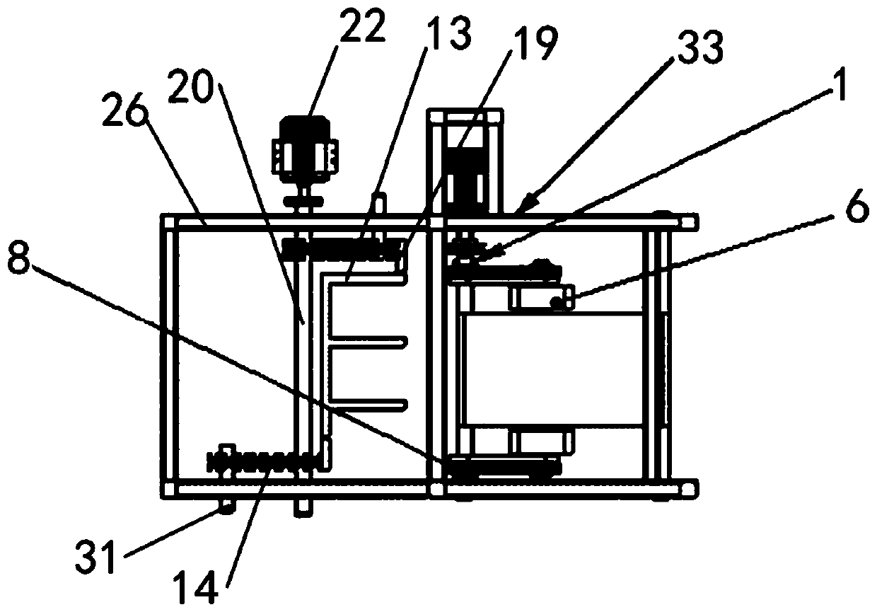 Material taking and conveying mechanism, lifting and conveying mechanism and multi-layer circulating intelligent conveying system