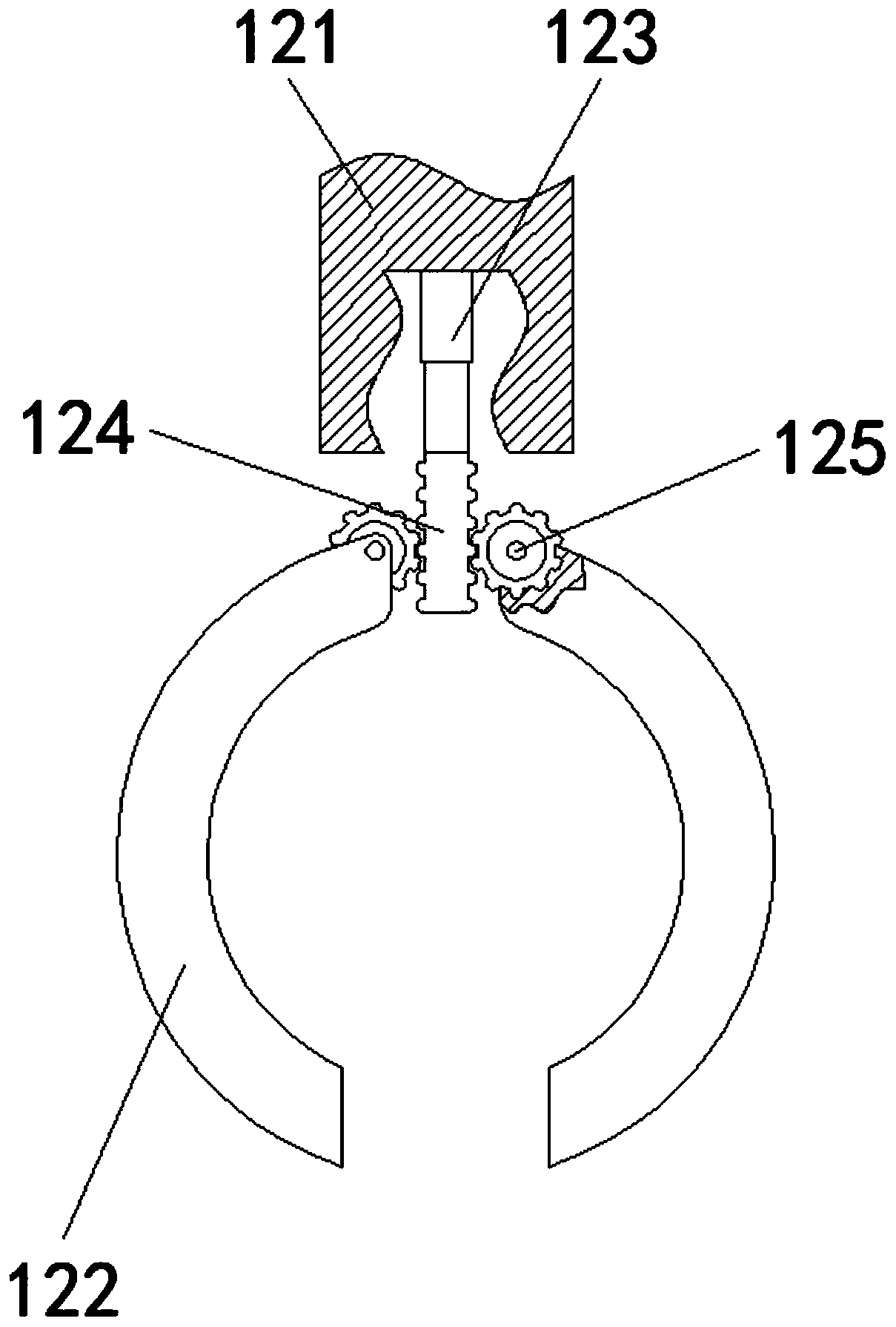 Intelligent wire distributing robot