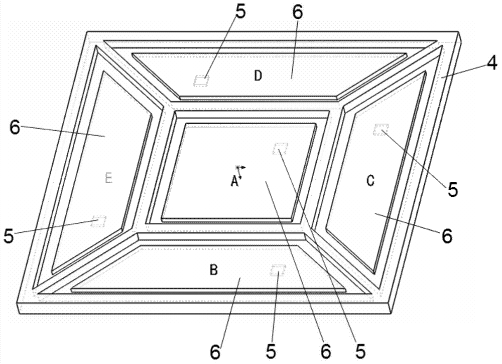 Objective table partition temperature control system for 3D printing