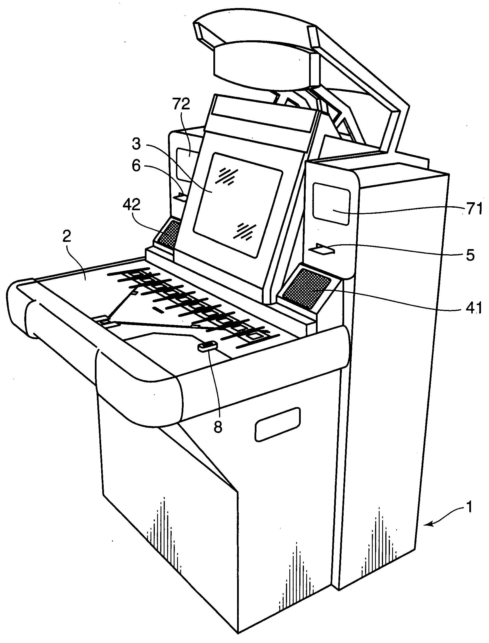 Game apparatus, game system and game progression control method