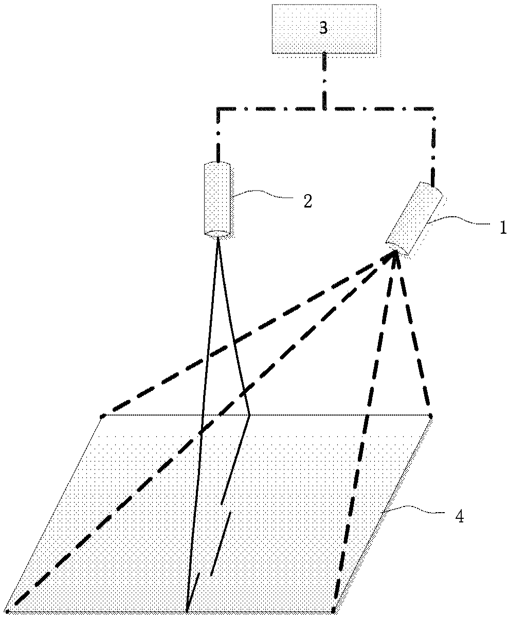 Structured light stripe center extracting method and device for wheel track detection