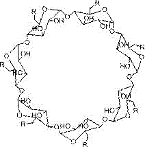 Multi-armed polyglutamic acid taking beta-cyclodextrin as nucleus and injectable hydrogel and preparation method thereof