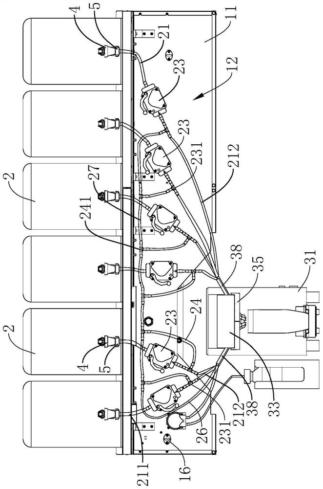 Multi-tank-barrel pipeline cleaning method