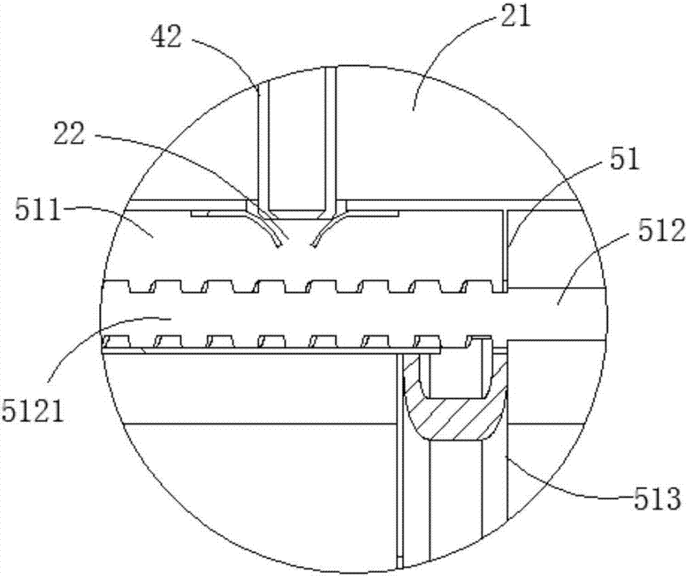 Compound spot planting mechanism