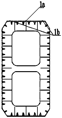 Quick measurement method for cambered-inward steel box arch bridge main arch rib segments