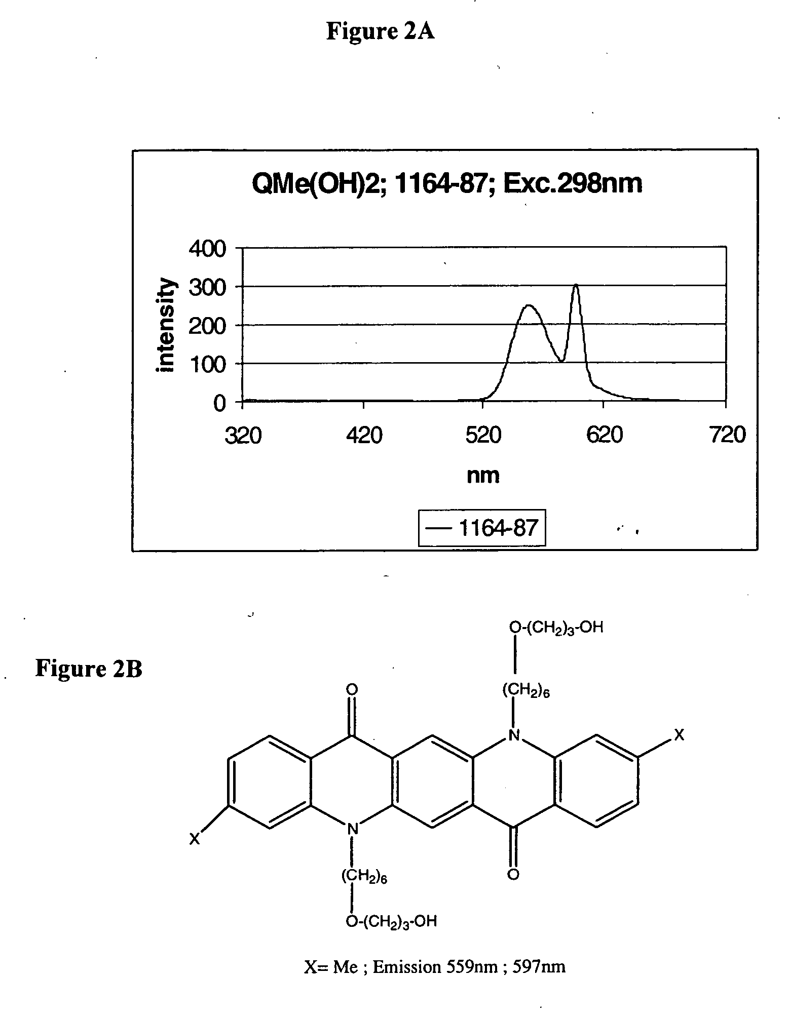 Flourecent quinacridone derivatives