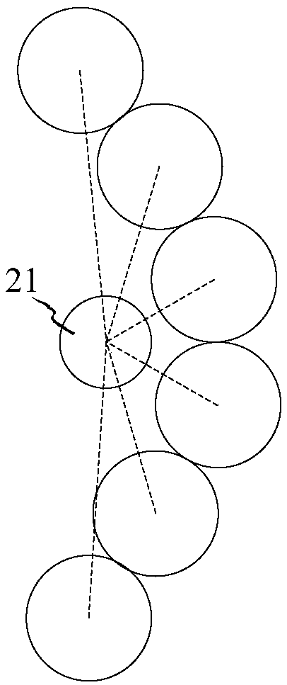 Multi-unit pathfinding method and device