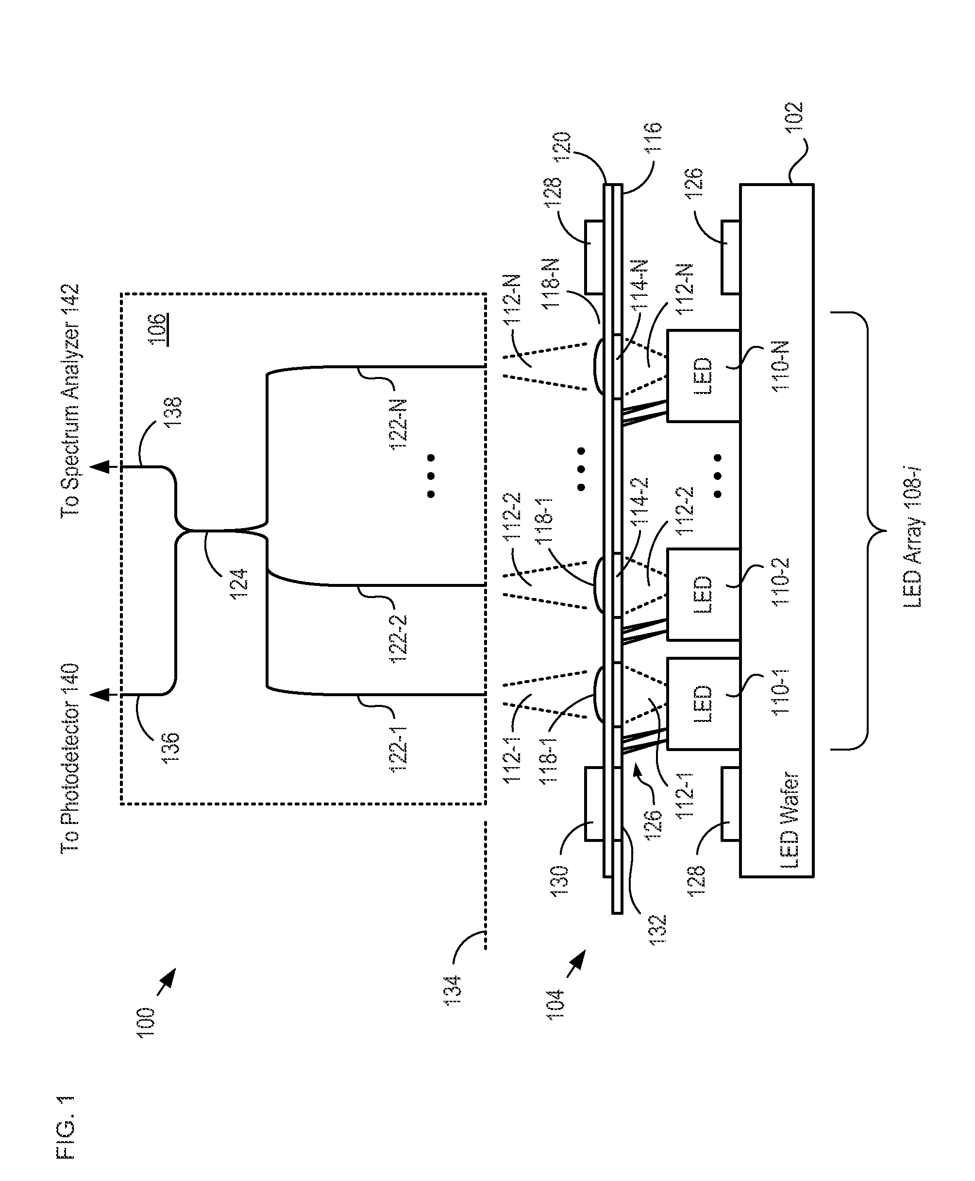 Optoelectronic-device wafer probe and method therefor