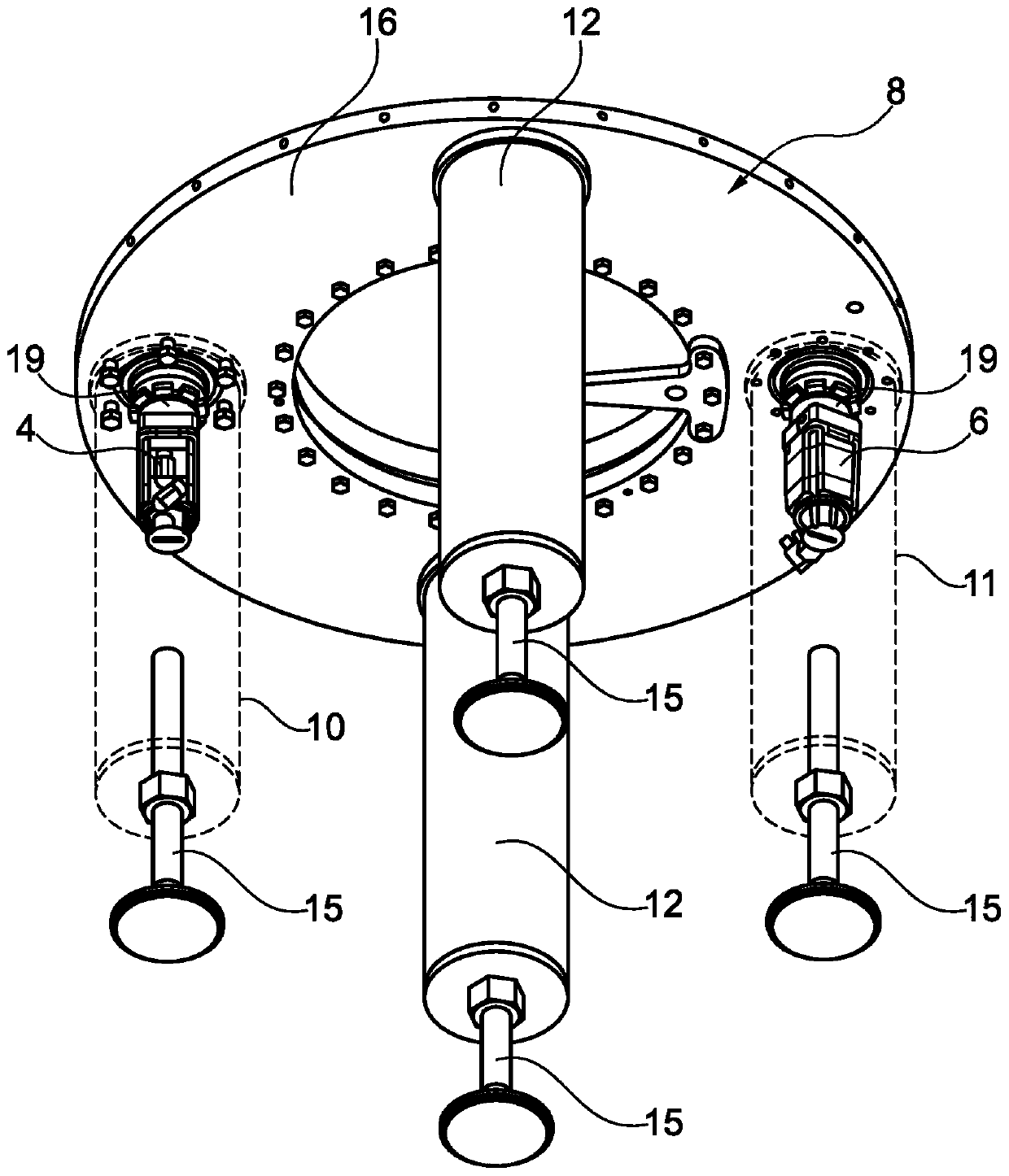 Container treatment machine and method for operating a container treatment machine