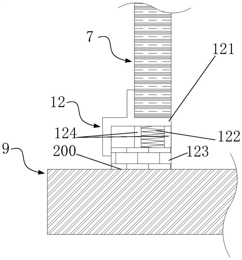 Closed in-column concrete pouring method