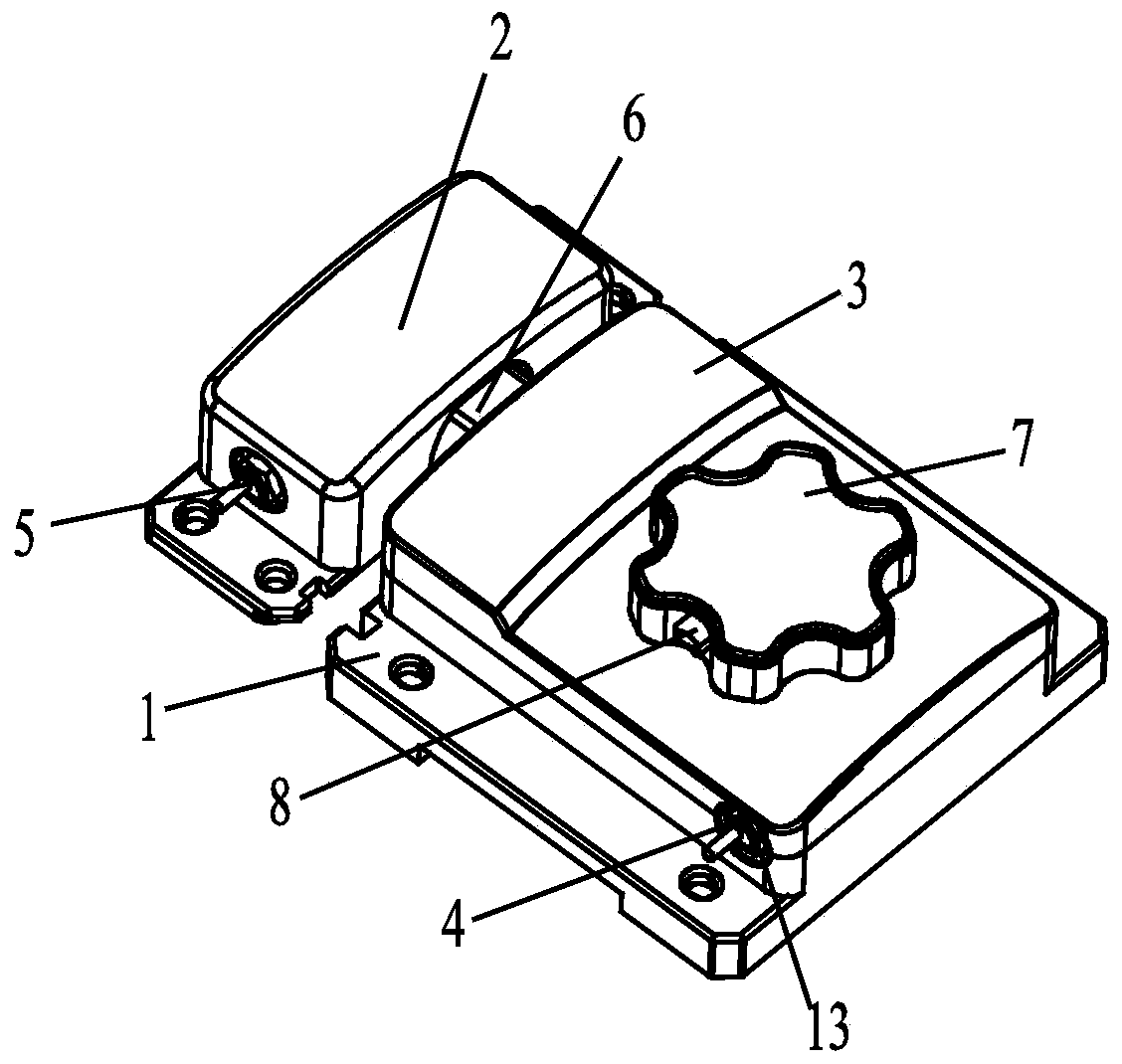 A locking device for mobile radar antenna pedestal