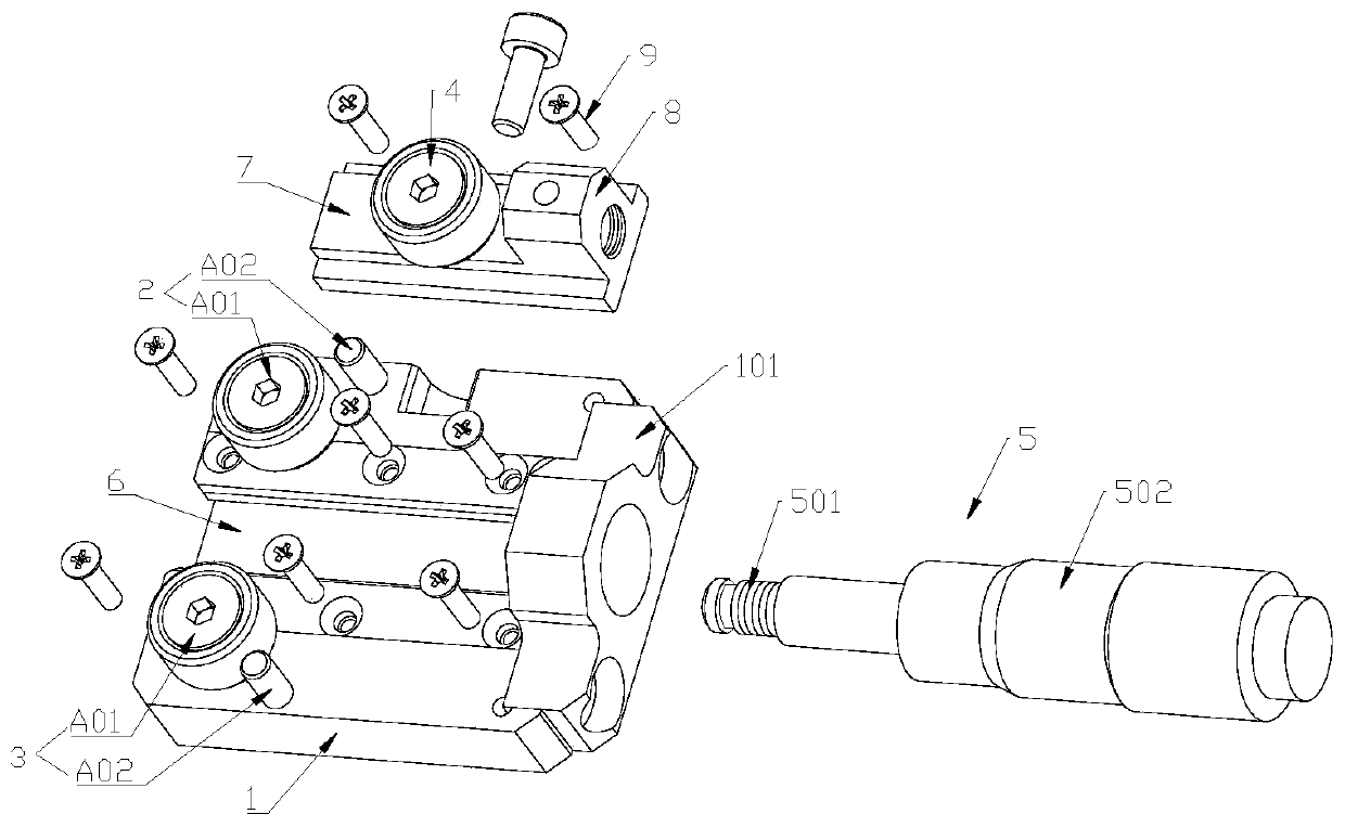 Optical fiber fault point auxiliary positioning and online optical fiber auxiliary fiber aligning device and application