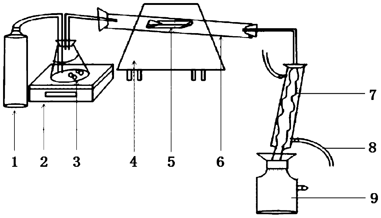 Detection method of surface fluoride ions of non-ferrous metal material