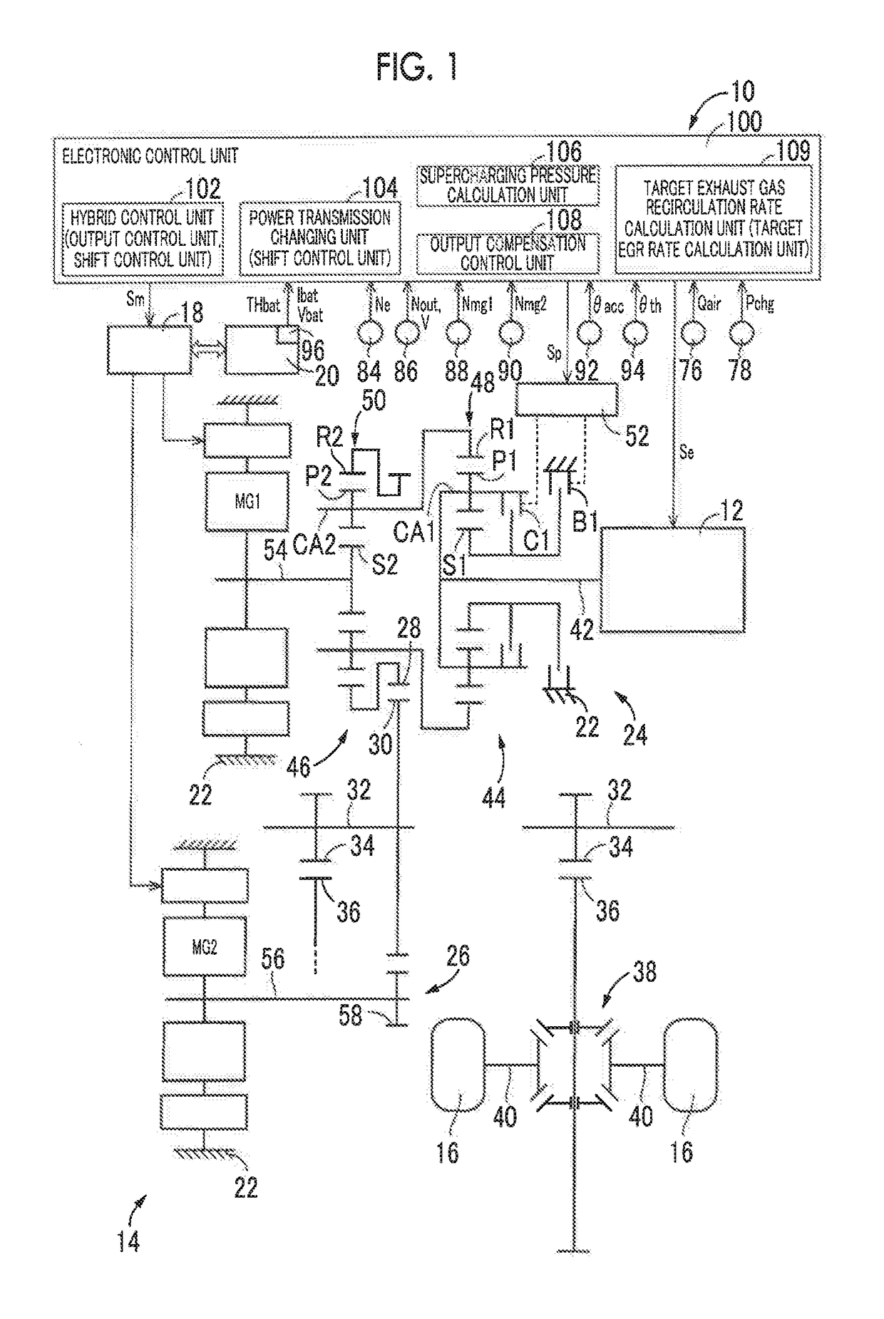 Control system for vehicle