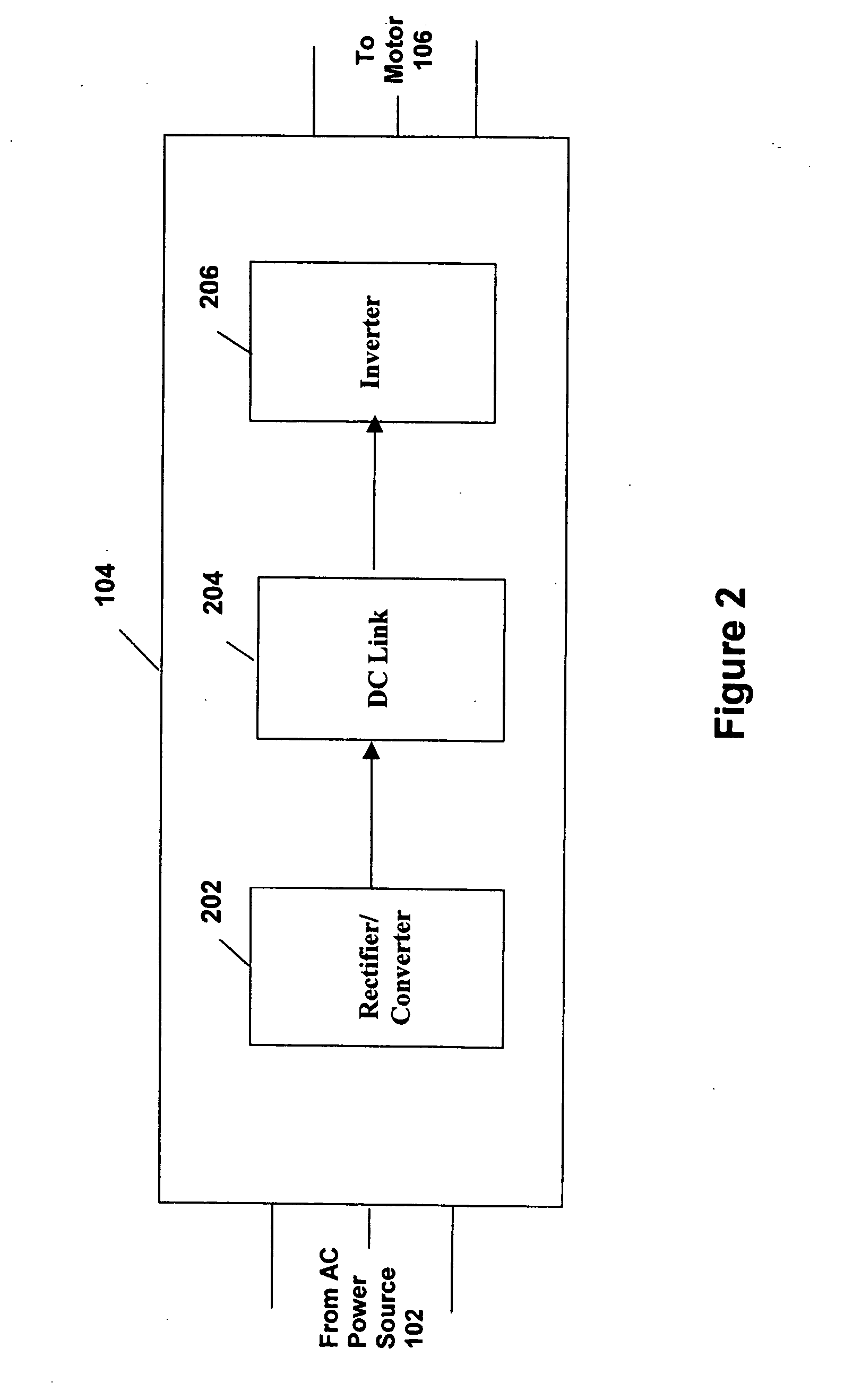 Variable speed drive for a chiller system