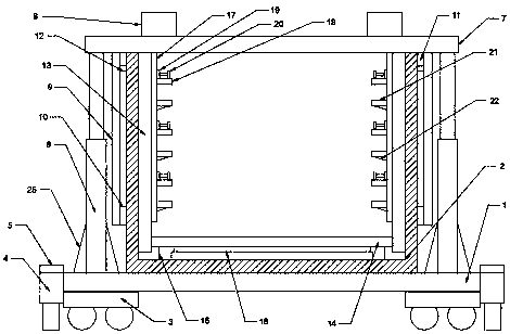 Novel lifting device for exhibition appliance transportation