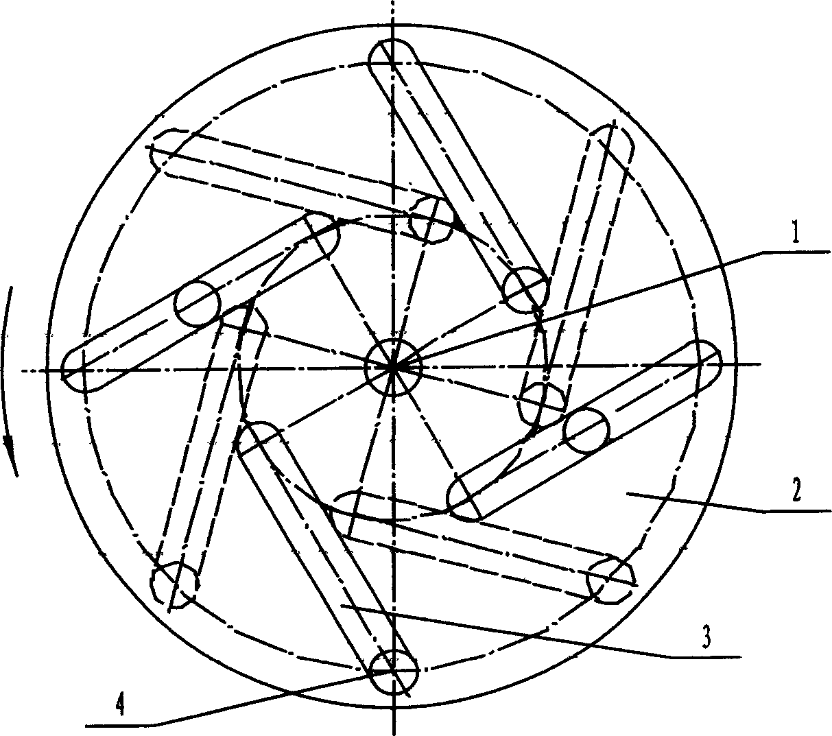 Method and apparatus for converting conservative internal force into non-conservative internal force