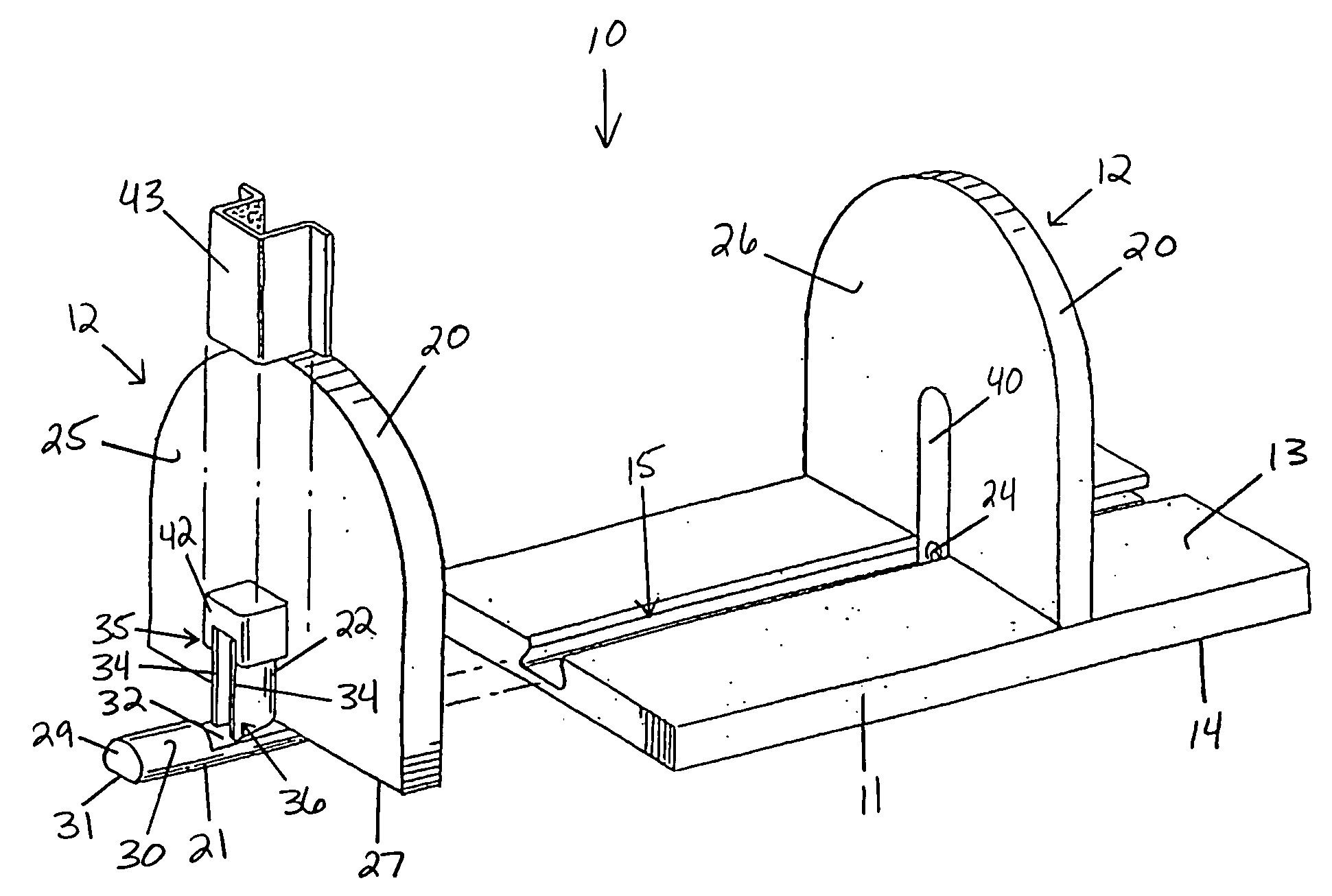 Article stowage system