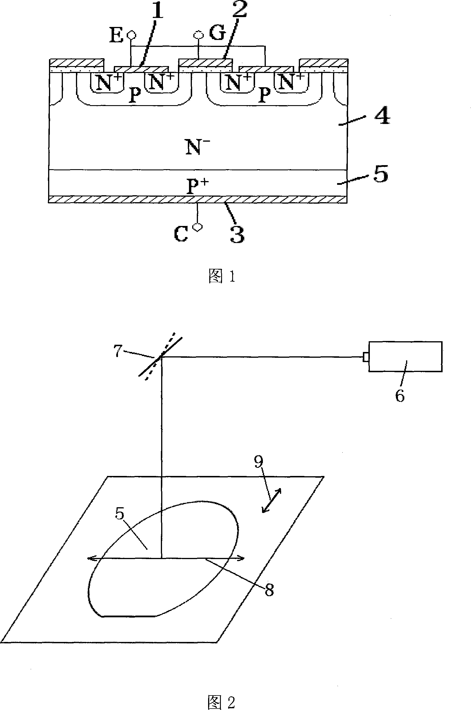 Laser annealing technique on the wafer back of IGBT high voltage power device