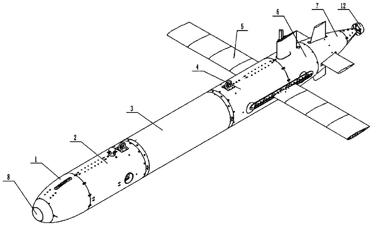 Stagewise buoyancy drive heavy-load underwater vehicle