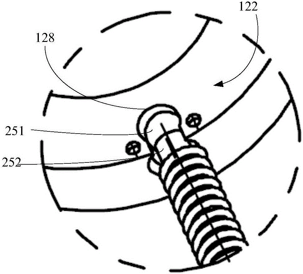 Cable isolating and fixing device and tower tube