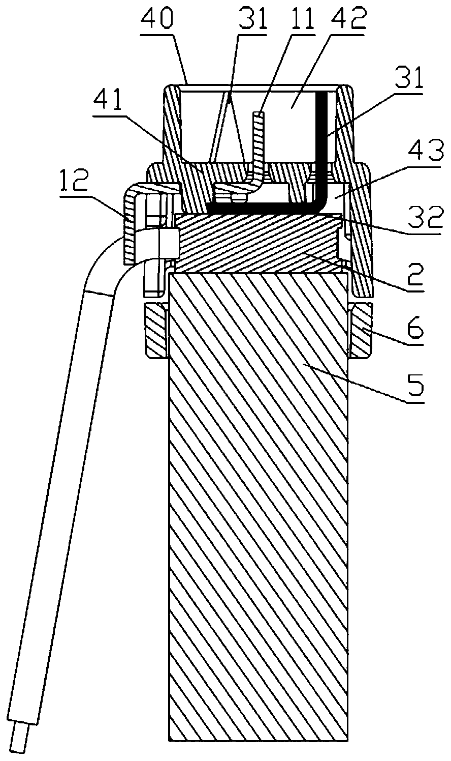 Moisture-rich negative ion generation device