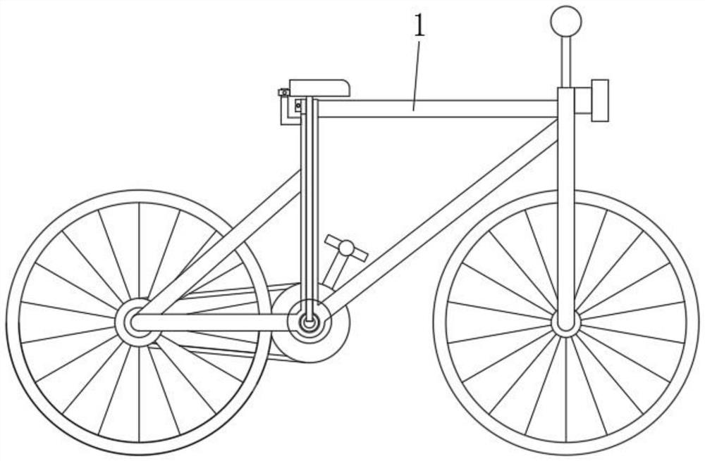 Anti-theft night riding hybrid power bicycle