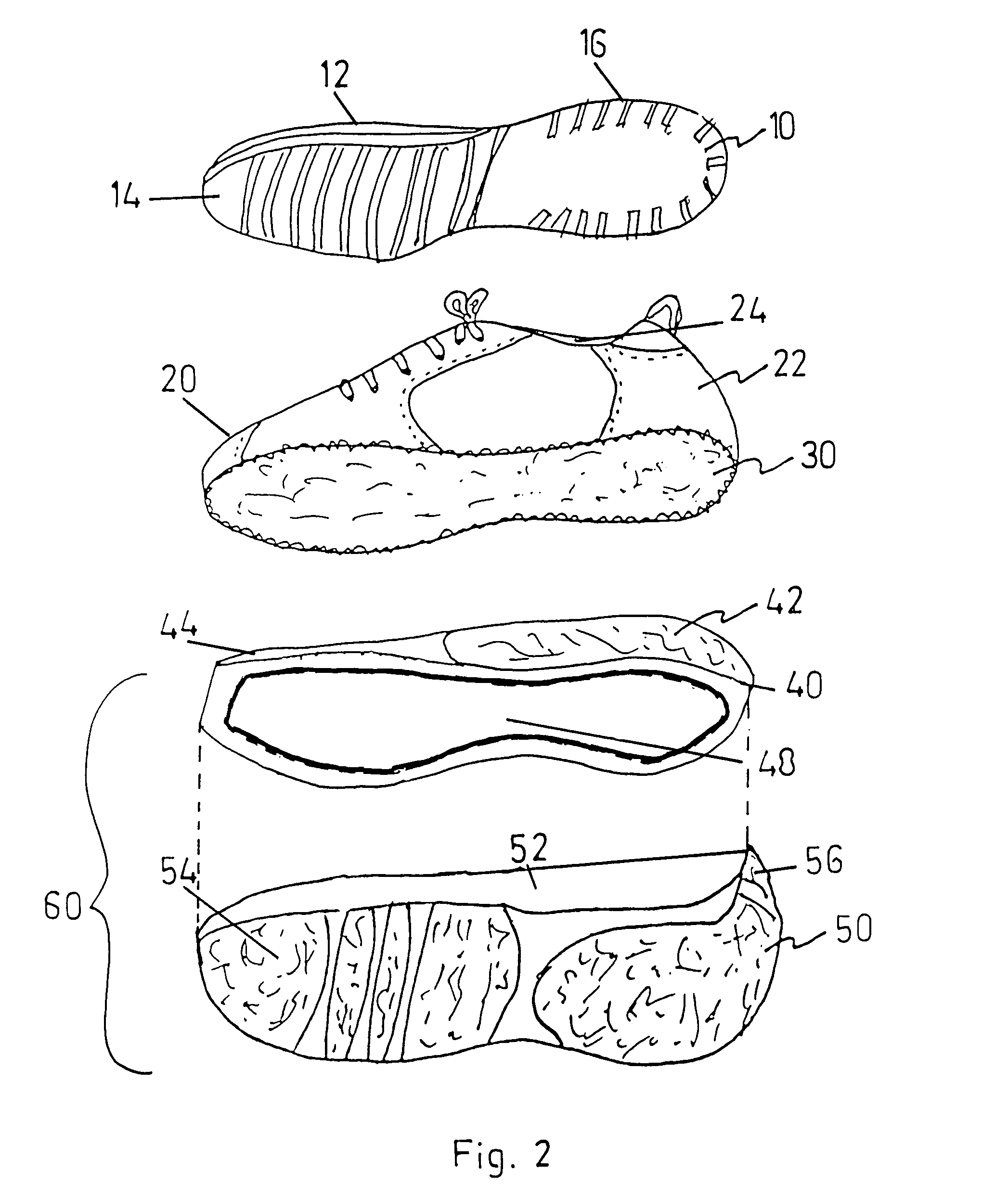 Foot cushioning construct and system for use in an article of footwear