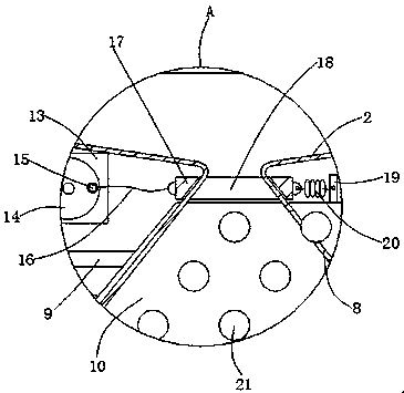 Auxiliary teaching equipment for mathematics probability course