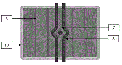 Heat-punching composite mould