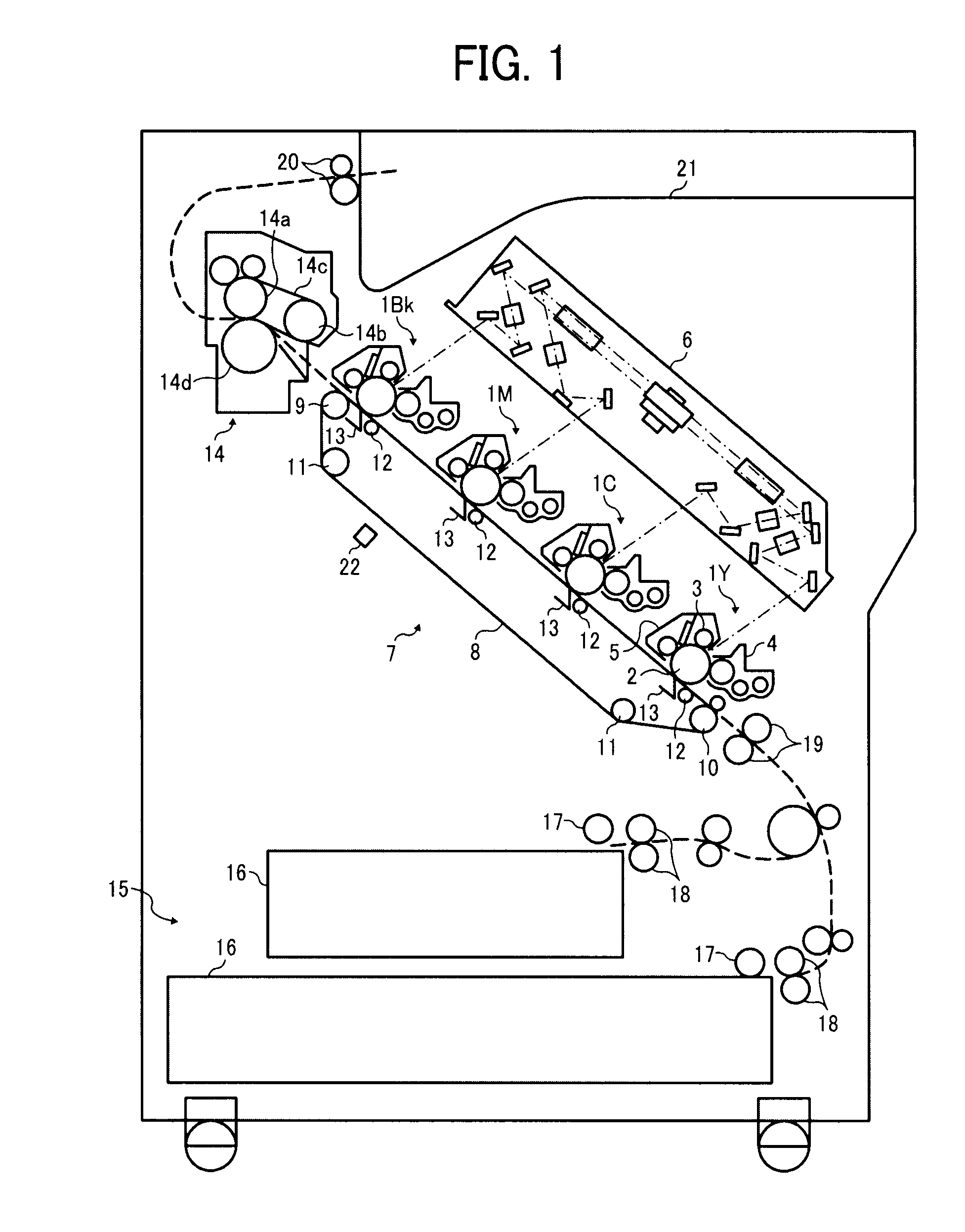 Image forming apparatus and image quality correction method used therein