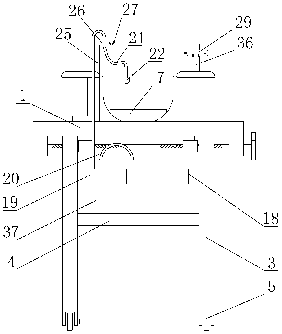 Infant nasal cavity cleaning device