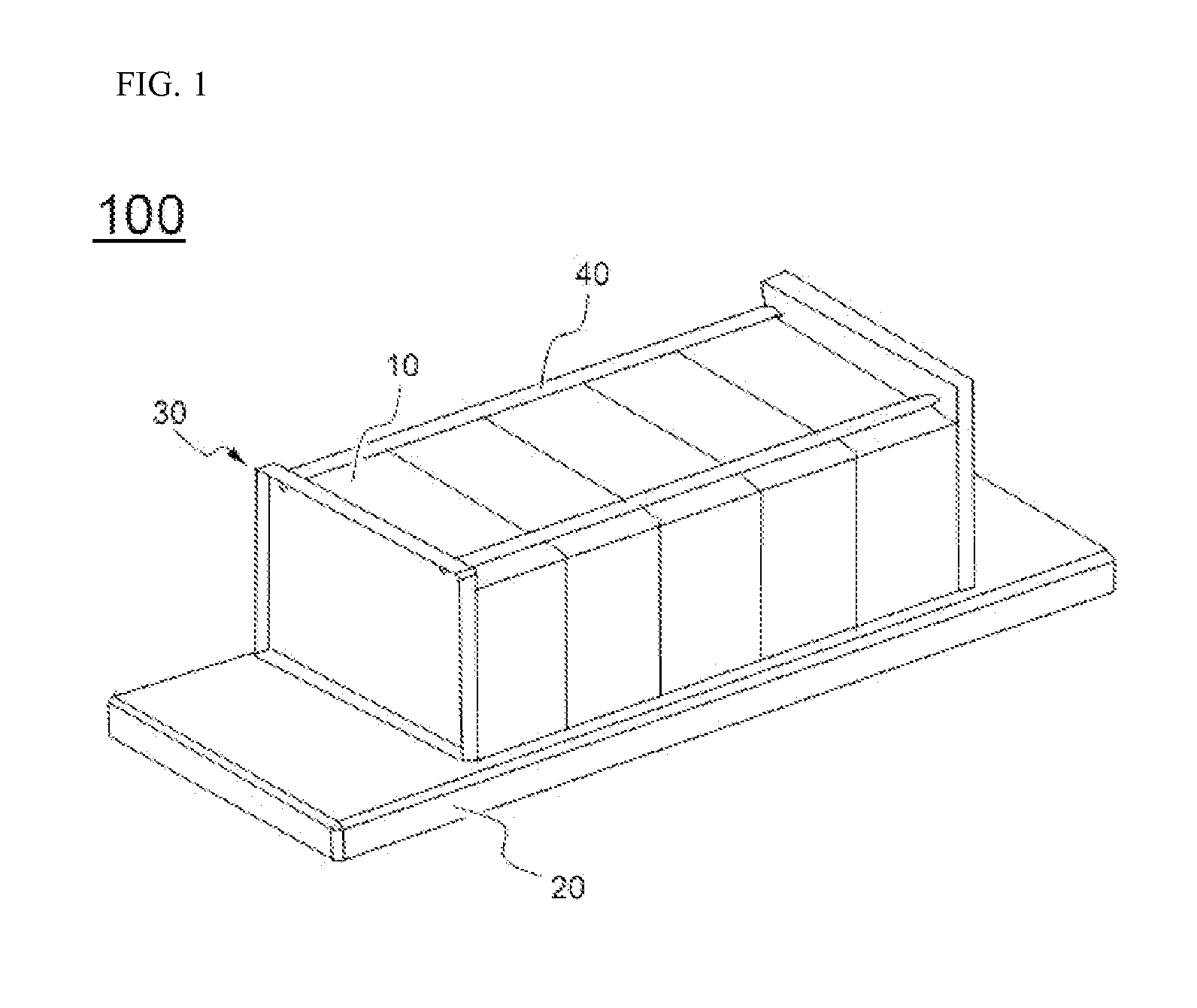 Battery pack with high structural reliability