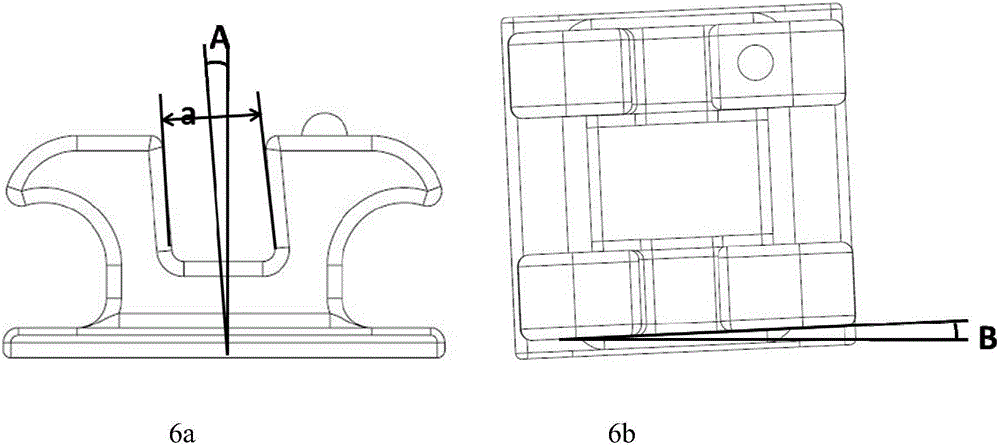 Movable self-locking support groove capable of regulating gap with arch wire and tooth correction method thereof