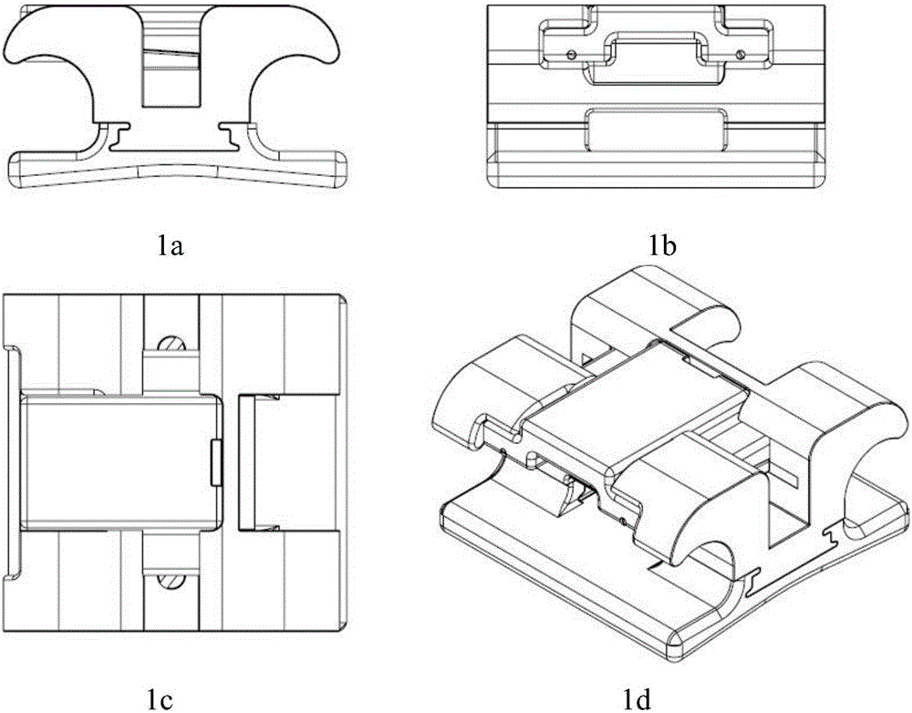 Movable self-locking support groove capable of regulating gap with arch wire and tooth correction method thereof