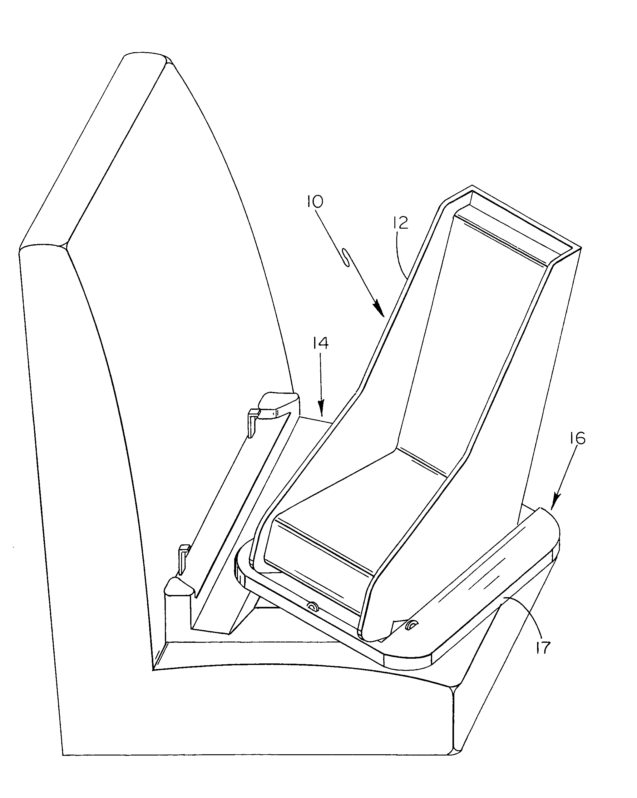 Rotatable child safety seat