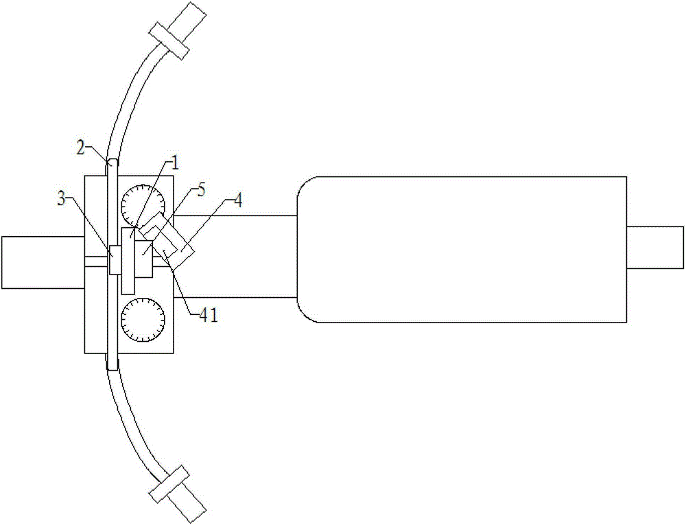 Head positioning device and motorcycle with head positioning device