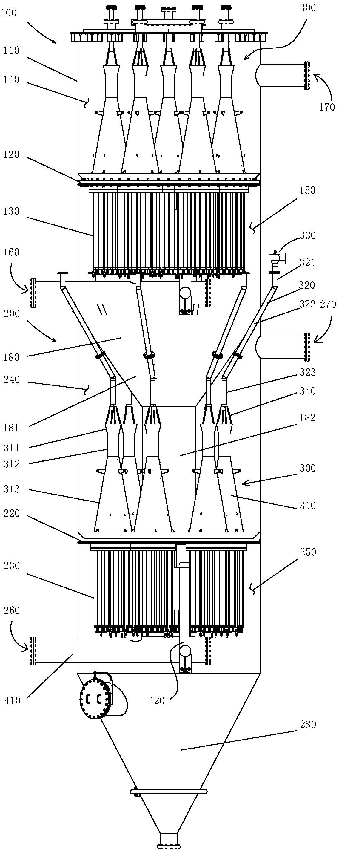 Gas filter device and gas purifying method utilizing same