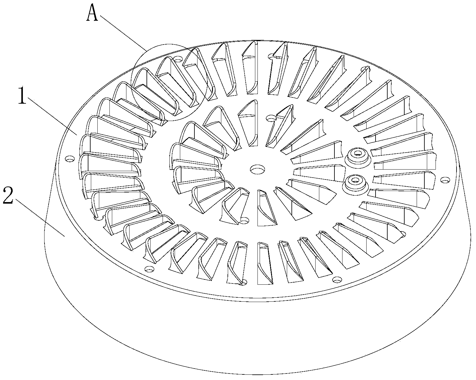 Integrally formed radiator of semiconductor light source lamp and manufacturing method thereof