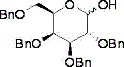 A method for preparing 2,3,4,6-tetra-oxo-benzyl-d-galactopyranose