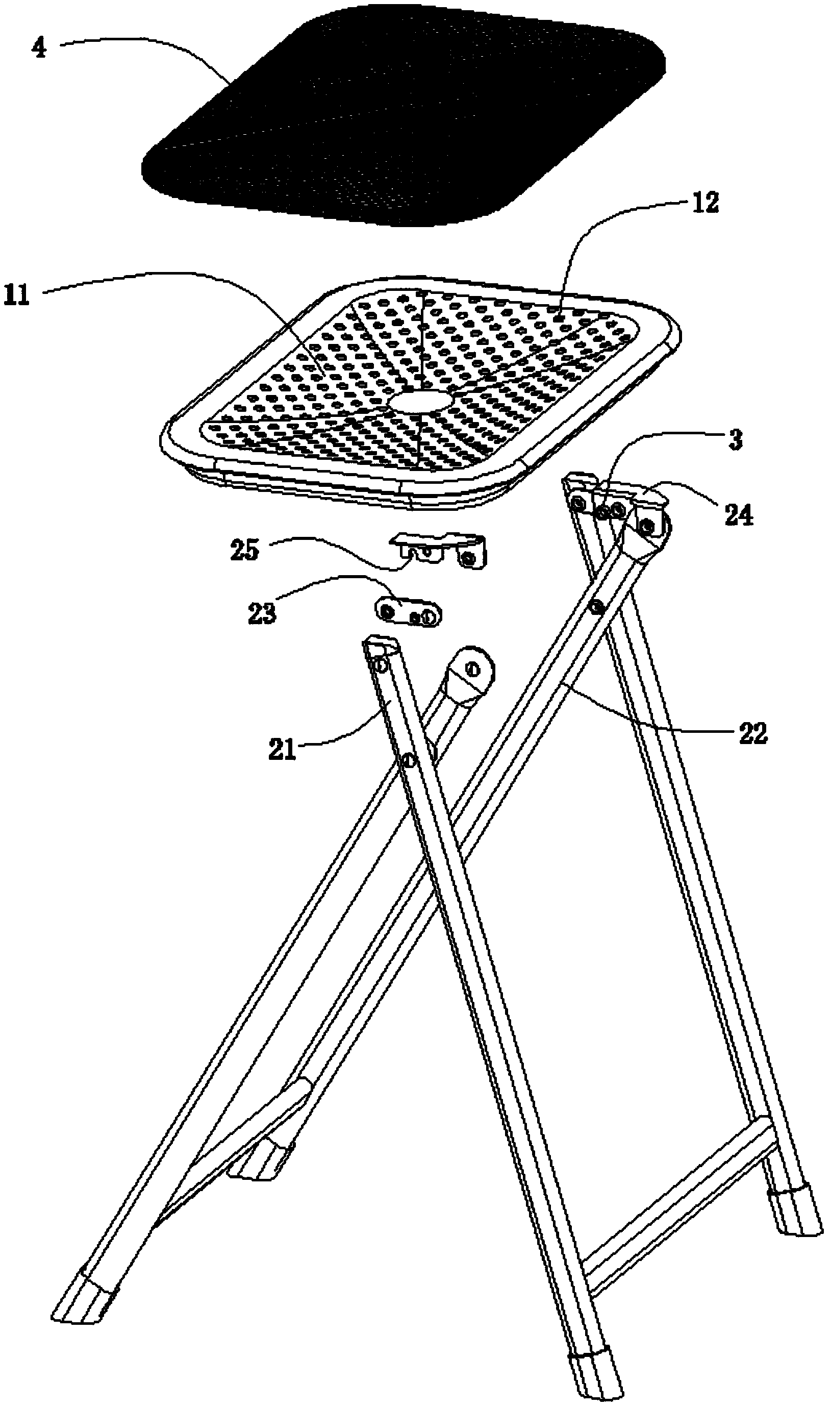 Advertisement stool