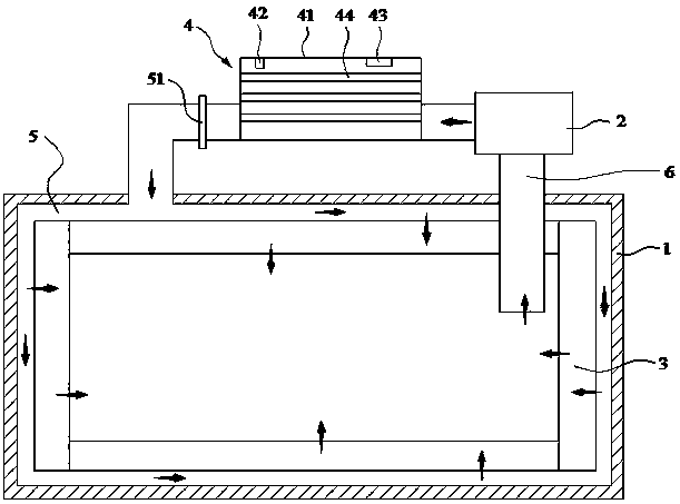 Constant-temperature and constant-humidity room