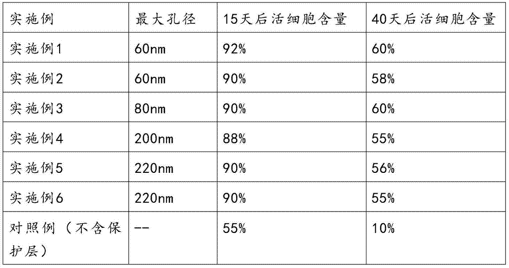 Composite tissue engineering skin containing live cells and preparation method for composite tissue engineering skin