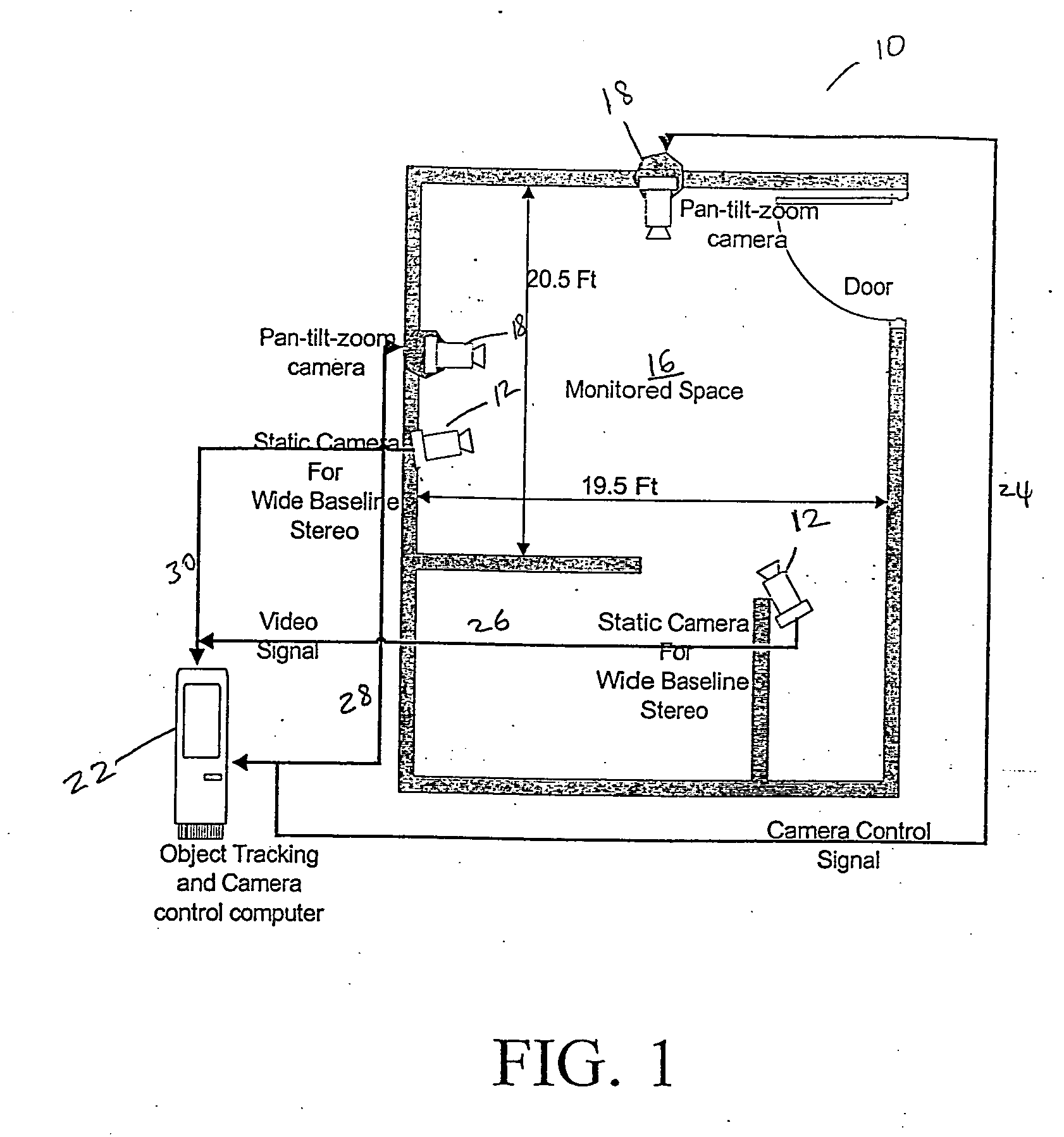 Selective surveillance system with active sensor management policies