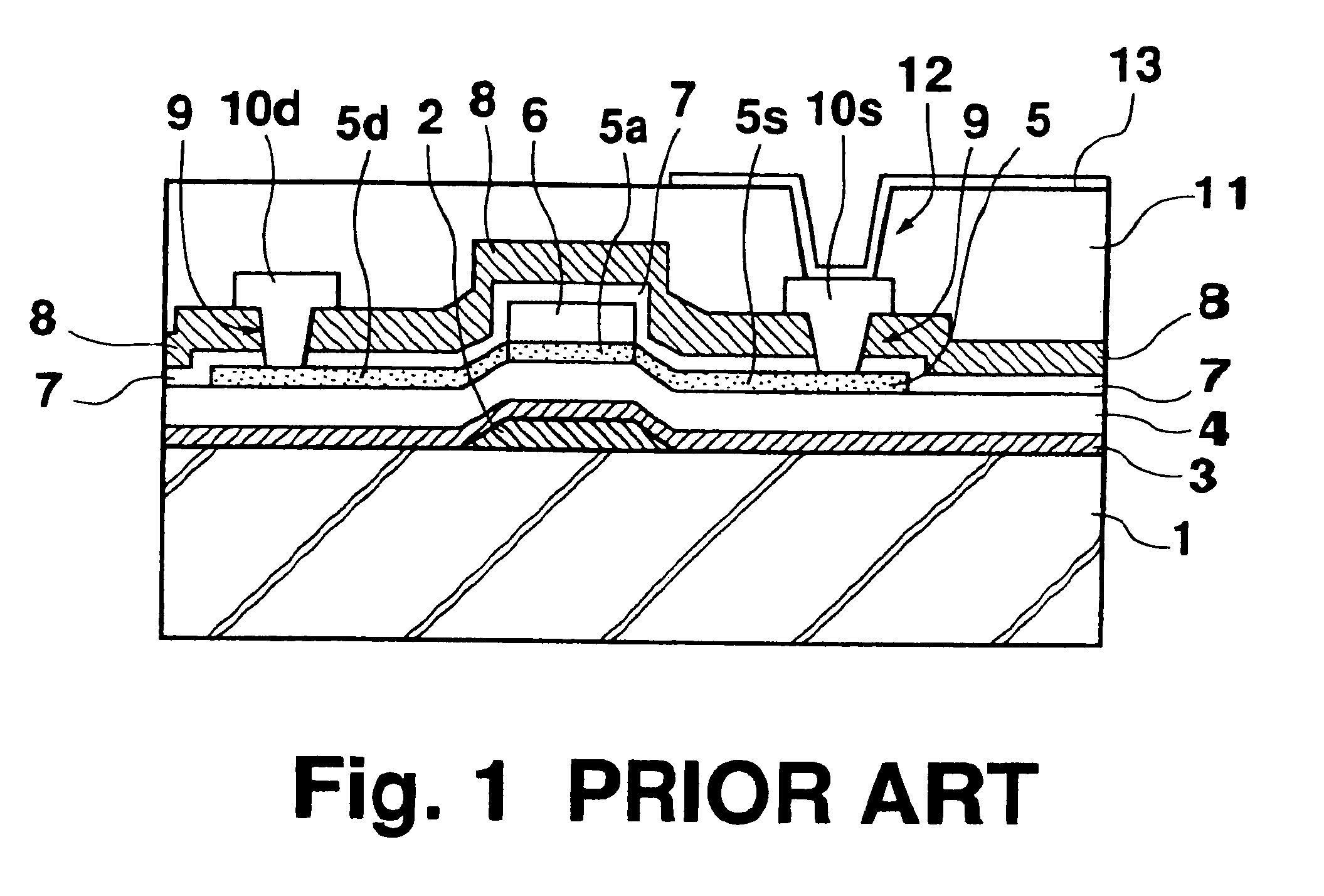 Method of manufacturing a thin film transistor