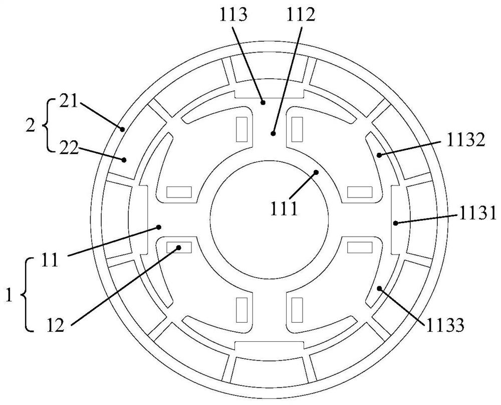 Single-phase brushless direct current motor and electrical equipment