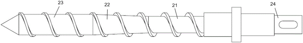 3D printing device suitable for multi-material workpieces