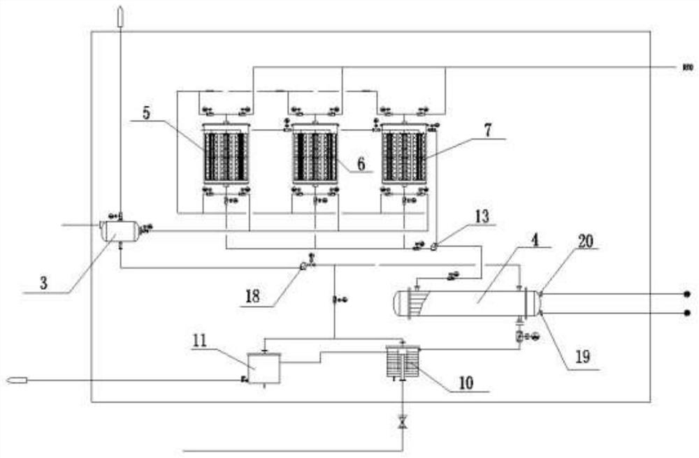 Dichloromethane waste gas treatment equipment and method