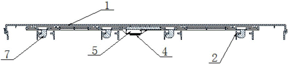 One-way self-buckling type rotating wheel sliding lock bar